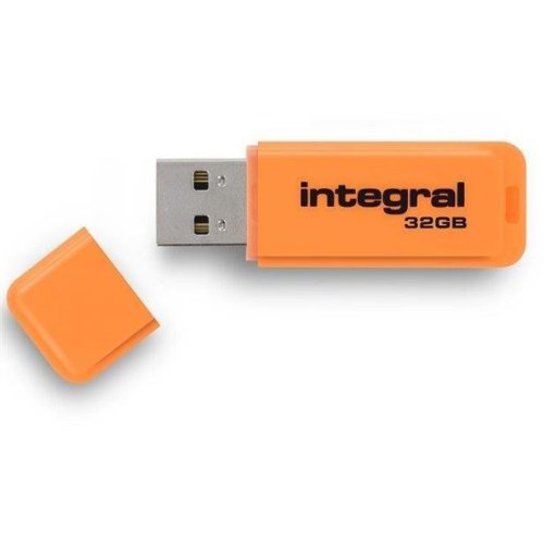 Integral Integral usb flash drive neon 32gb usb 2.0 - orange