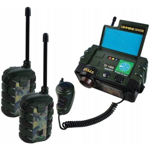 Iso trade set statie walkie talkie,3 piese iso trade my17318