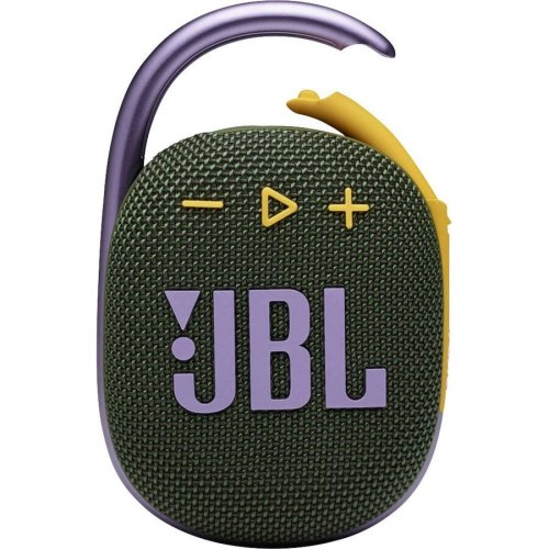 Jbl boxa jbl clip 4 , bluetooth , impermeabil, rezistent la praf, măslin, violet, galben