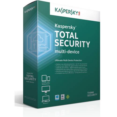 Kaspersky kaspersky total security multi-device european edition 2pc 2ani licenta noua electronica