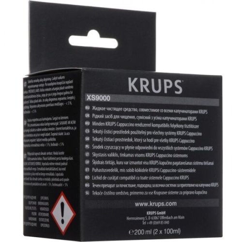 Krups decalcifiant pentru espressor krups xs900031 2 x 100ml