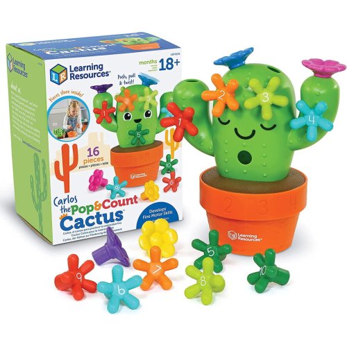 Learning resources Learning resources joc de potrivire cu numere - cactusul carlos