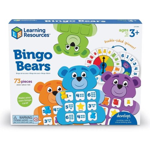 Learning resources Learning resources primul meu joc de bingo - ursuletii veseli