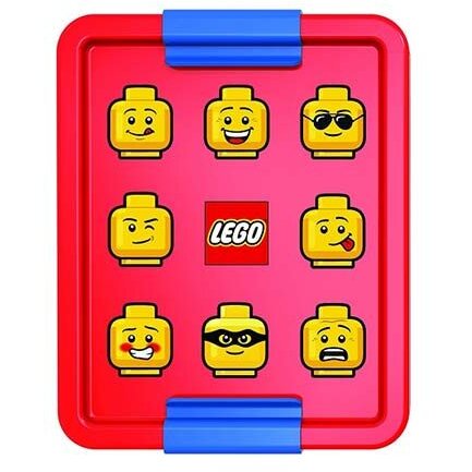Lego® cutie pentru sandwich lego iconic. albastru-rosut (40581724)