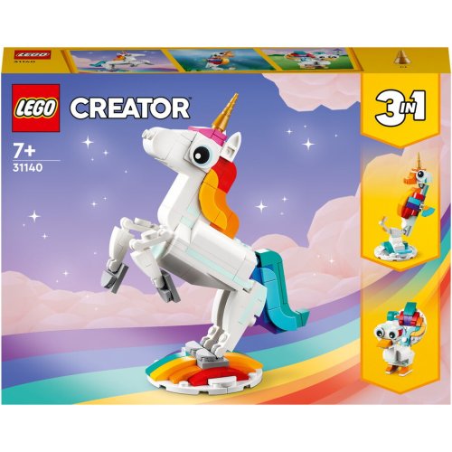 Lego® lego® creator 3 in 1 - unicorn magic 31140, 145 piese