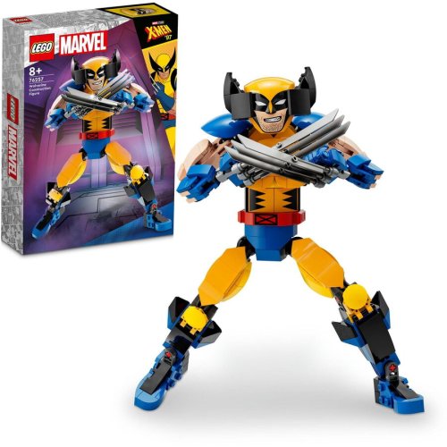 Lego® lego® super heroes - figurina de constructie wolverine 76257, 327 piese