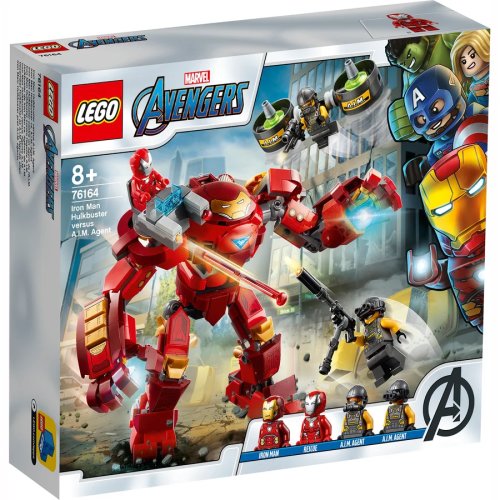 Lego® lego super heroes - iron man hulkbuster contra aim. agent 76164