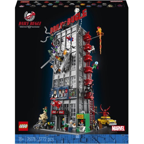 Lego® lego® super heroes - spider-man daily bugle 76178, 3772 piese