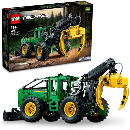 Lego® lego® technic - tractor de corhanit john deere 948l-ii 42157, 1492 piese