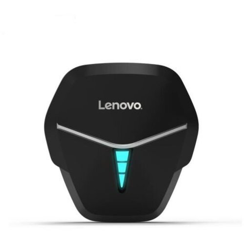 Lenovo căști bluetooth stereo lenovo hq08, v5.0, tws, microfon, rezistență la cădere + husă de încărcare, negru