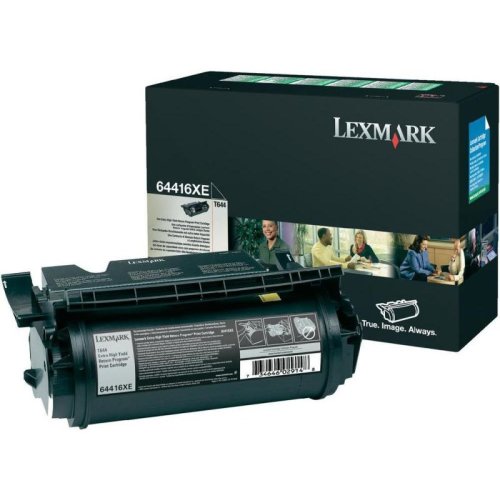 Lexmark cartus toner lexmark 64416xe, black