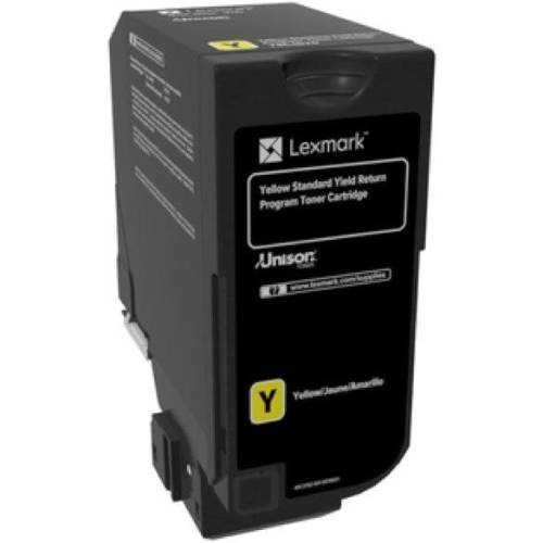 Lexmark cartus toner lexmark 74c2sy0, yellow, 7 k