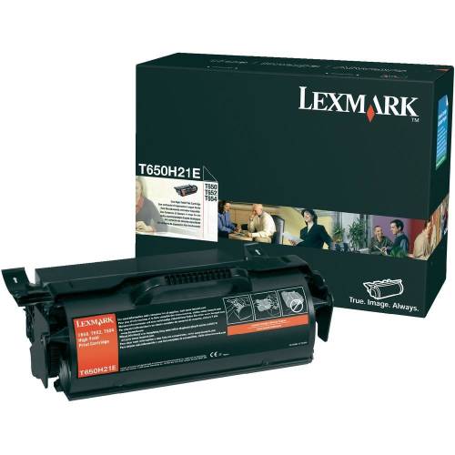 Lexmark lexmark t650h31e black toner