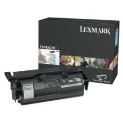 Lexmark lexmark t654x31e black toner