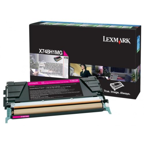 Lexmark lexmark x748h1mg magenta toner