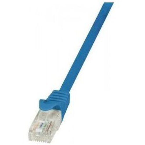 Logilink cablu logilink cp1096u, patchcord, cat.5e, 10m (albastru)