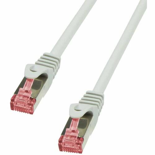 Logilink logilink cq2112s - cablu patchcord s/ftp pimf, cat6, primeline 20m, gri