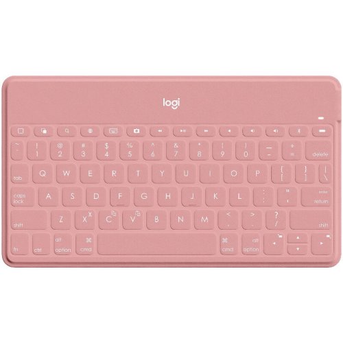 Logitech logitech tastatura bluetooth keys-to-go, layout us, blush pink pentru ipad