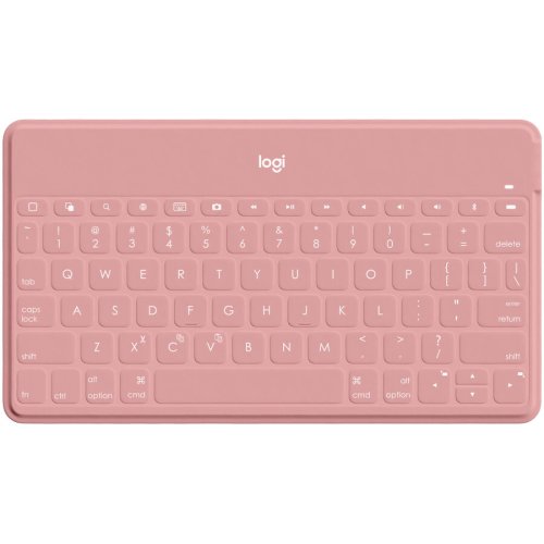 Logitech tastatura wireless logitech 920-010059 pentru iphone, ipad si apple tv, us layout, roz