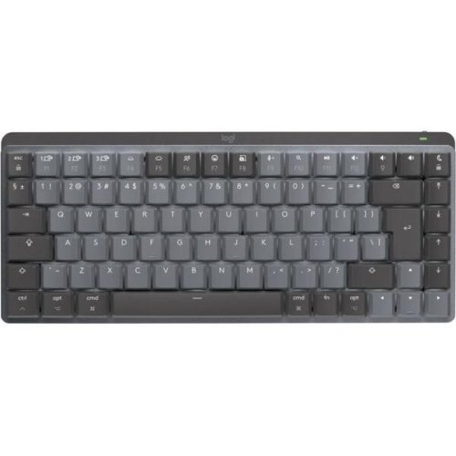 Logitech tastatura wireless logitech mx mechanical mini for mac, bluetooth illuminated performance, us int, gri