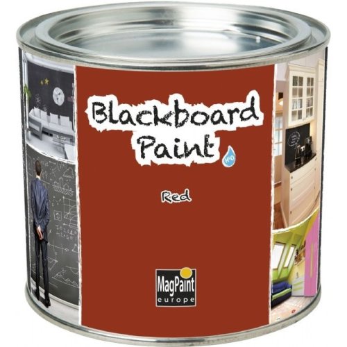 Magpaint europe vopsea blackboard paint rosu 0.5l chalk board