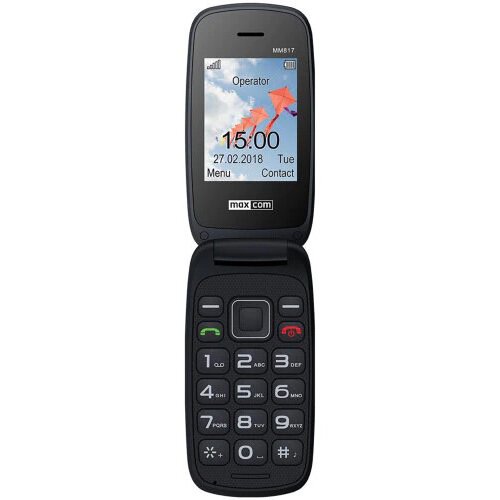 Maxcom telefon mobil maxcom comfort mm817, dual sim, red