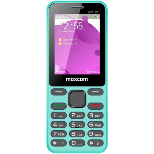 Maxcom telefon mobil maxcom mm139, dual sim, blue