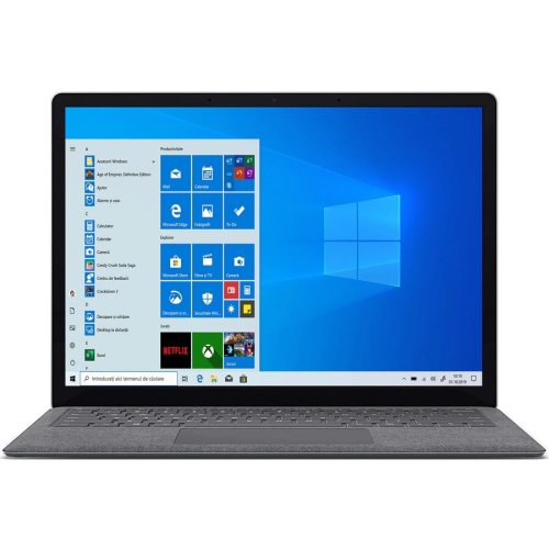 Microsoft laptop microsoft surface 4, amd ryzen 5 4680u, 13.5, amd radeon graphics, 8 gb , 256 ssd windows 10 home, argintiu