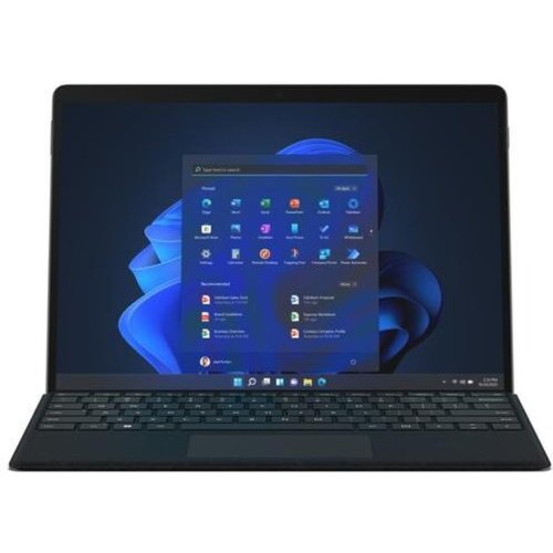 Microsoft tableta microsoft surface pro 8, intel core i5-1145g7, 13 inch pixelsense, 16gb ram, 256gb ssd, 8mp, wi-fi, bluetooth, windows 10 pro, negru
