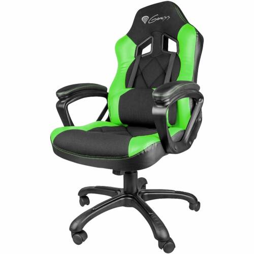 Natec scaun gaming genesis nitro 330 (sx33), reglabil (verde)