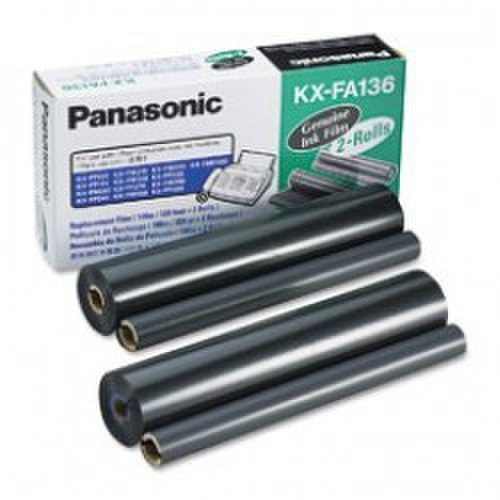Panasonic cartus original panasonic kx-fa136a-e ribon black