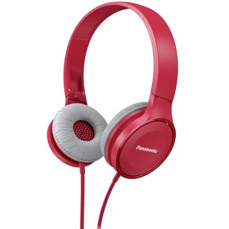 Panasonic casti audio cu banda panasonic rp-hf100me-p, microfon, roz