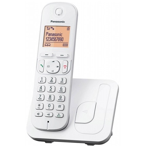 Panasonic telefon fara fir panasonic kx-tgc210fxw, agenda 50 numere, caller id, alb