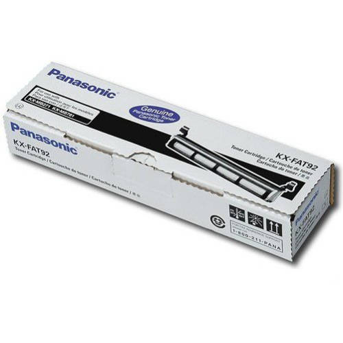 Panasonic toner panasonic kx-fat92e black