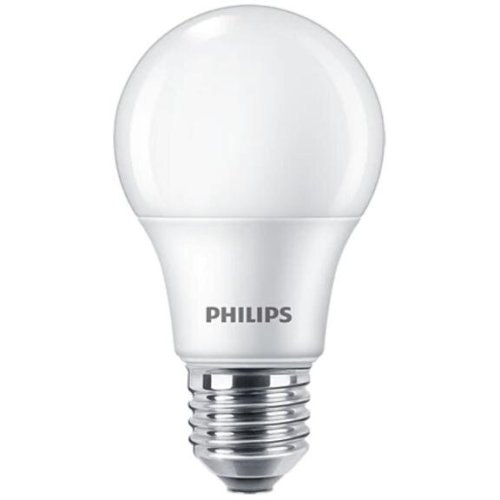 Philips pachet 4 becuri led philips a60, e27, 8w (60w), 806 lm, lumina alba calda (2700k)