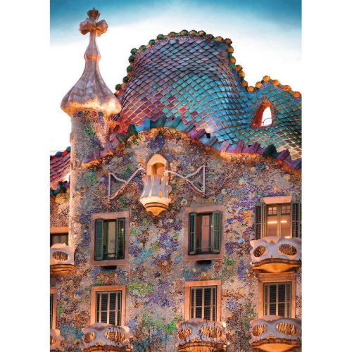 Ravensburger puzzle ravensburger - casa batlló, barcelona, 1.000 piese