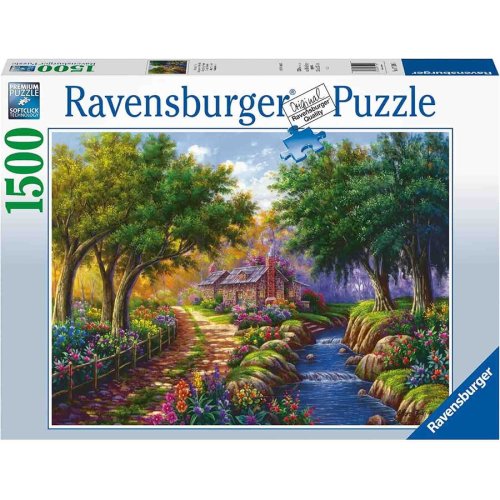 Ravensburger puzzle ravensburger - casuta langa rau, 1500 piese