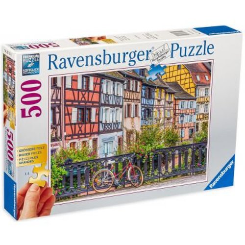 Ravensburger puzzle ravensburger din 500 de piese - colmar, franța
