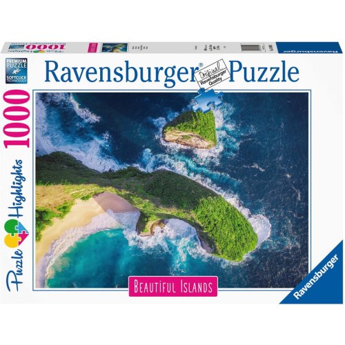Ravensburger puzzle ravensburger - insula din indonezia, 1000 piese