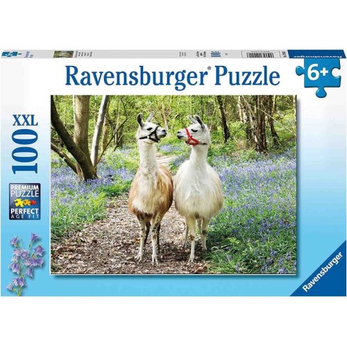 Ravensburger puzzle ravensburger - lame iubitoare, 100 piese
