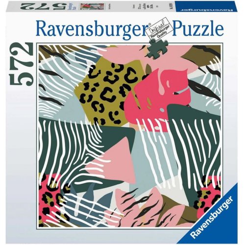 Ravensburger puzzle Ravensburger - model blana animale, 500 piese