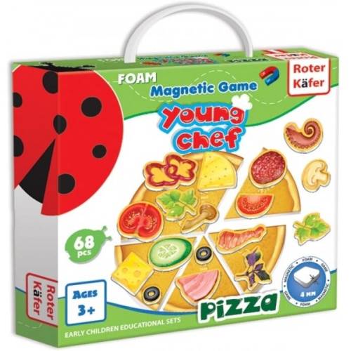 Roter kafer joc educativ magnetic pizza roter kafer rk2030-01