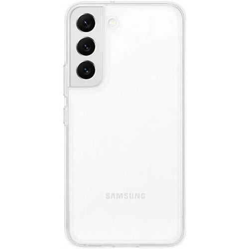Samsung carcasa clear cover pentru samsung galaxy s22, ef-qs901ctegww, transparent
