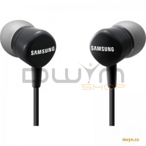Samsung hs1303 stereo headset black ( microfon, gold plated 3,5 mm/ 1.2 m)