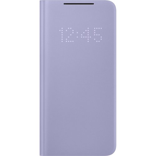 Samsung husa agenda smart led violet pentru samsung galaxy s21