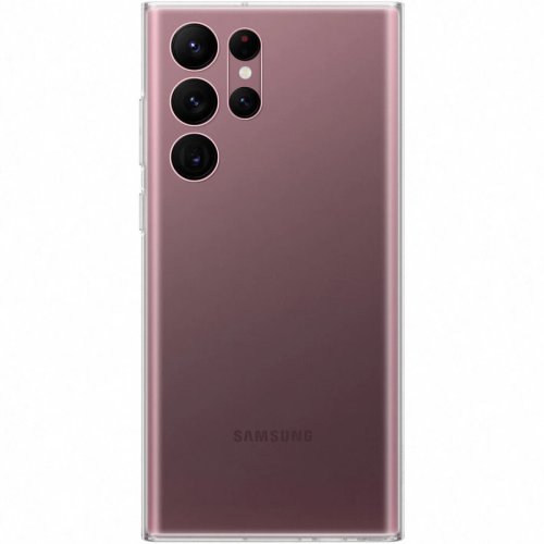 Samsung husa de protectie samsung clear cover pentru galaxy s22 ultra, transparent