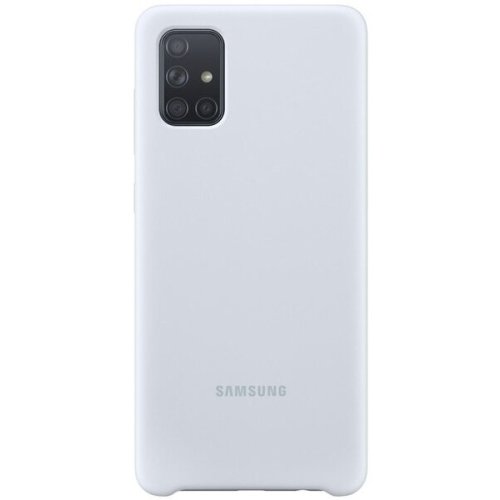 Samsung husa originala samsung galaxy a71 ef-pa715tsegeu argintie