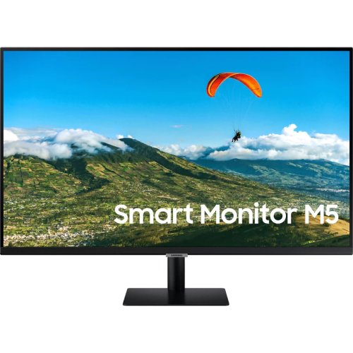 Samsung monitor led ips samsung 27, full hd, hdmi, freesync, vesa, negru, ls27am500nrxen