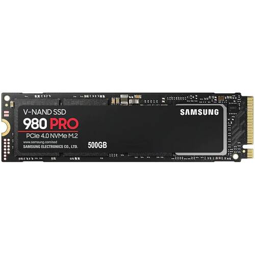 Samsung solid state drive (ssd) samsung 980 pro, 500gb, nvme, m.2.