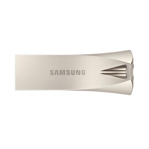 Samsung stick memorie samsung bar plus 128gb, usb 3.1, champagne silver